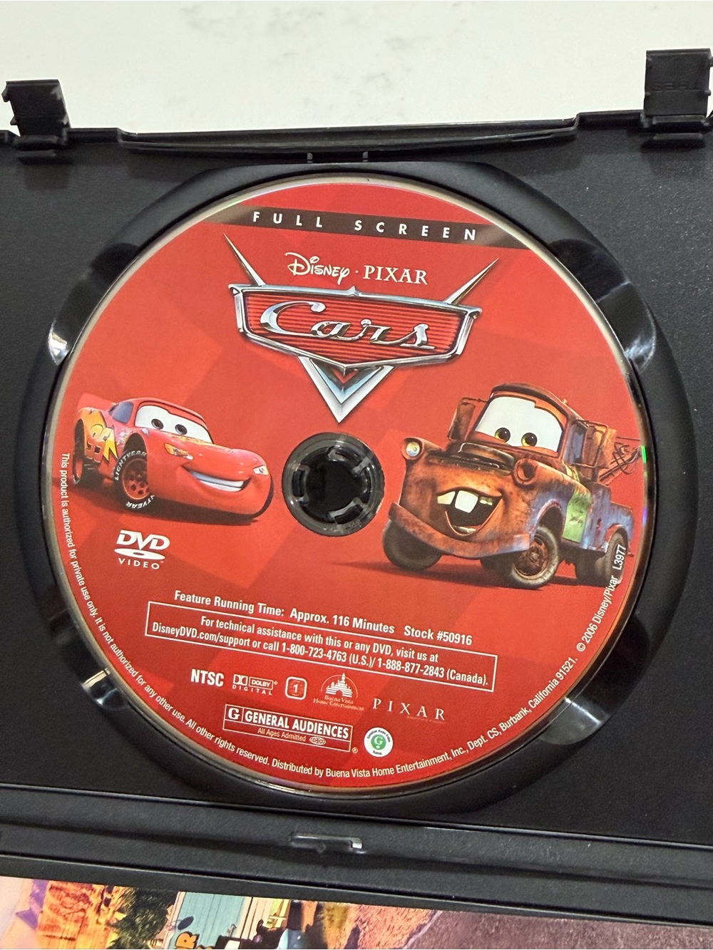 Cars DVD - Red - Picture 3 of 6